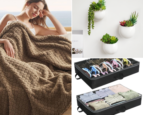 🛏️ Cozy Bedroom Must-Haves cover photo collage