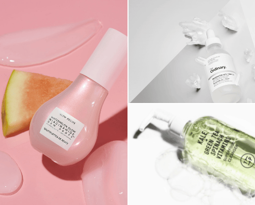 Skincare fo oily skin🧖🏼‍♀️ cover photo collage