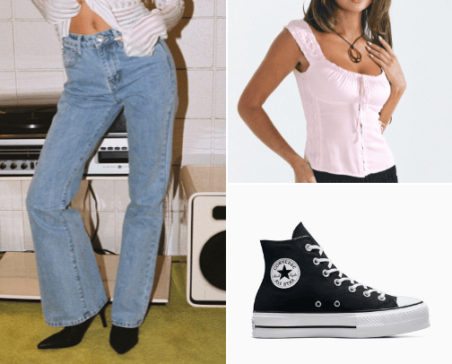 Casual Valentine's Day Outfit cover photo collage