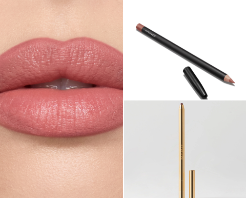 Lip liner cover photo collage