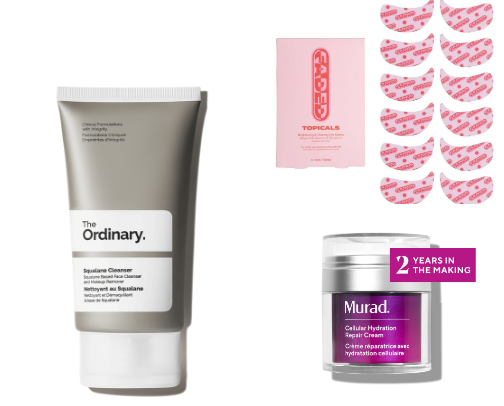 GLOW GUIDE: Moisturisers & Skincare cover photo collage
