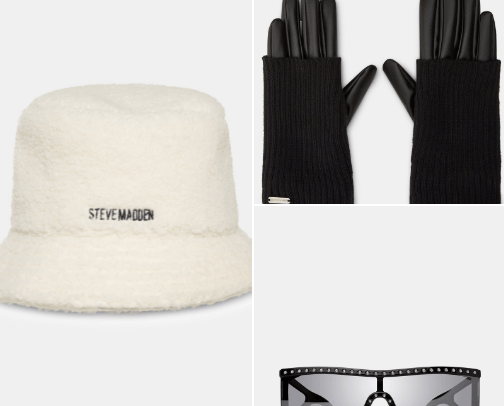 Women Winter Accessories cover photo collage