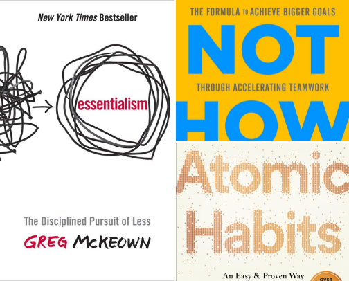 Inspirational Books cover photo collage