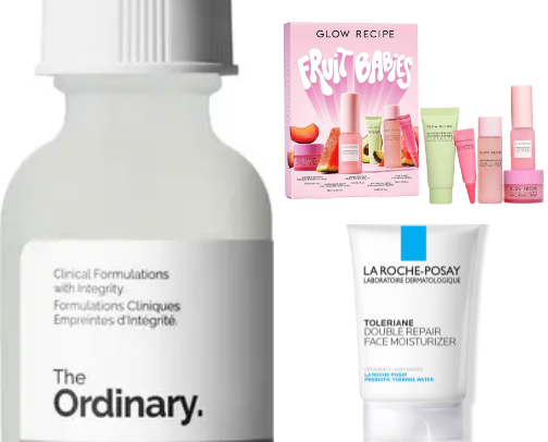 Skincare products💆🏼‍♀️ cover photo collage