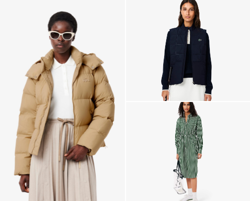 I really love the Lacoste brand. Their products are high-quality, stylish, and always fit perfectly. Every piece has that perfect mix of comfort and elegance — simple, refined, and effortlessly chic. For me, Lacoste is more than a brand; it’s a symbol of true quality and timeless style. cover photo collage