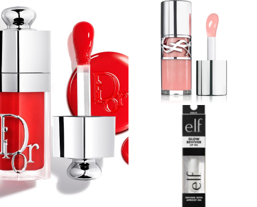 Lip oil, link .com cover photo collage