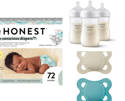 Newborn Baby Must-Haves that SAVED Me cover photo collage