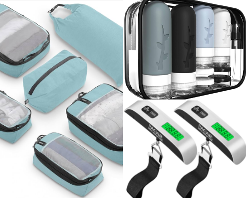 The Ultimate Amazon Travel Essentials | Smart Packing Hacks cover photo collage