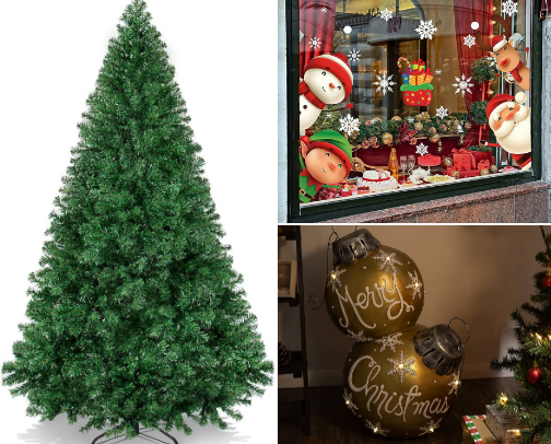 Christmas Recs US cover photo collage