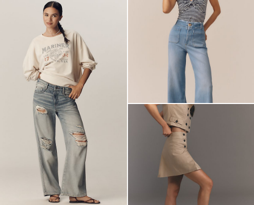 Laid-Back Weekend Look – Graphic Sweatshirt, Wide-Leg Jeans & Ankle Strap Sandals cover photo collage
