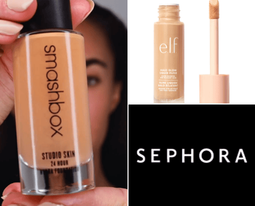 Makeup cover photo collage