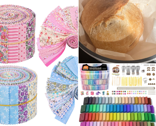 Crafts & Hobbies that have taken over my life recently cover photo collage