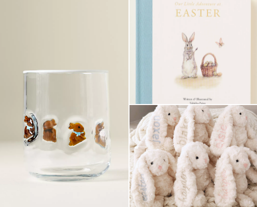 EASTER, but make it chic. cover photo collage