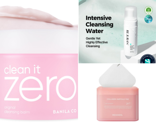 Barrier-First K-Beauty 🛡️ cover photo collage