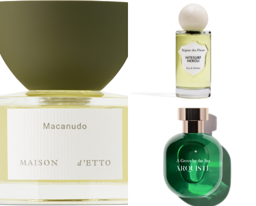Favorite Summer Fragrances cover photo collage