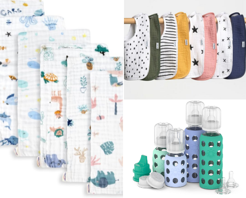 New baby MUST HAVES! cover photo collage