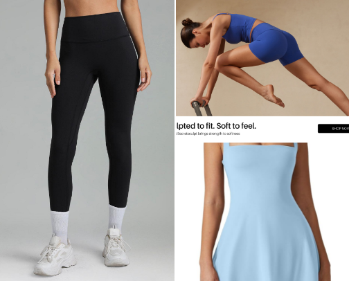 Everyday activewear! cover photo collage