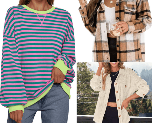 Amazon fall fashion cover photo collage