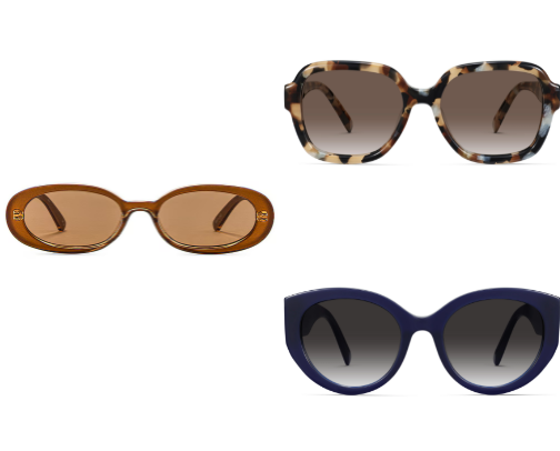 Cool eyewear cover photo collage