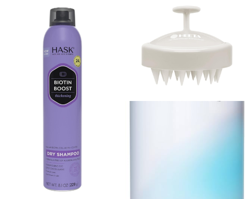 Must have products for oily hair. cover photo collage