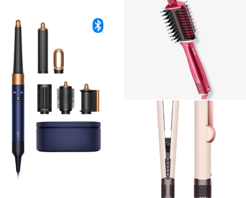 Lazy Girl Hair Tools cover photo collage
