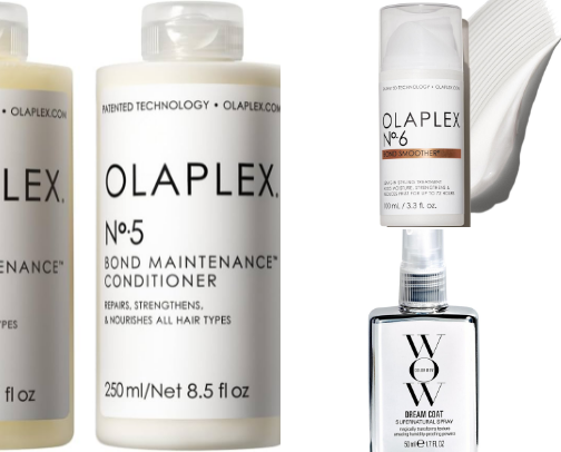 Hair care list cover photo collage