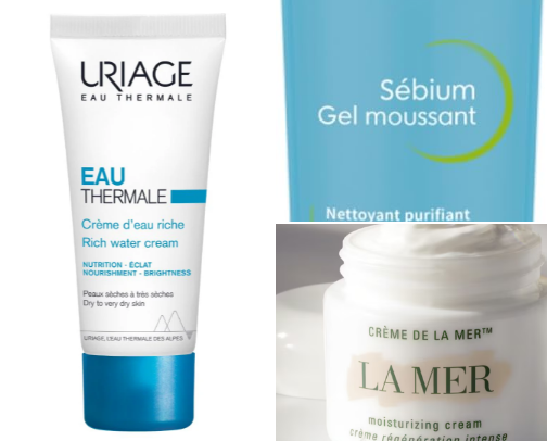 Skin care oily skin cover photo collage