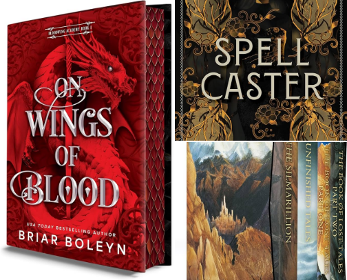 Books Must Read or Add to TBR - Fantasy (Romantasy) cover photo collage
