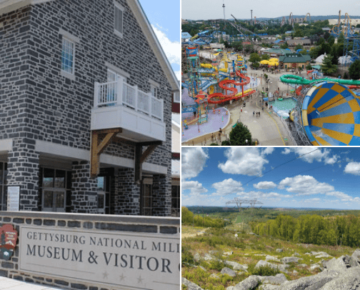 Pennsylvania places to visit cover photo collage