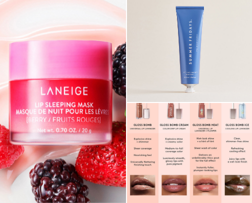 My favorite beauty recs cover photo collage