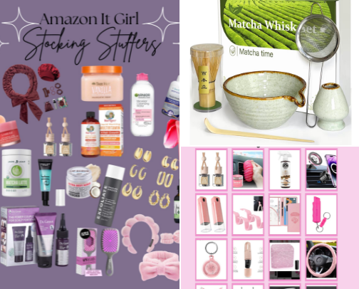 Stocking stuffer ideas cover photo collage