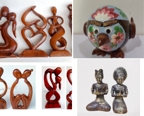 Handicrafts decoration cover photo collage
