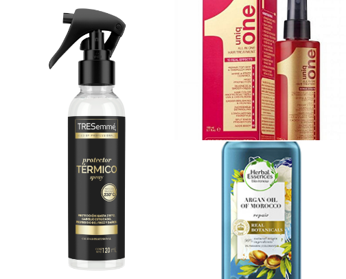 Cuidado del cabello / Hair cover photo collage