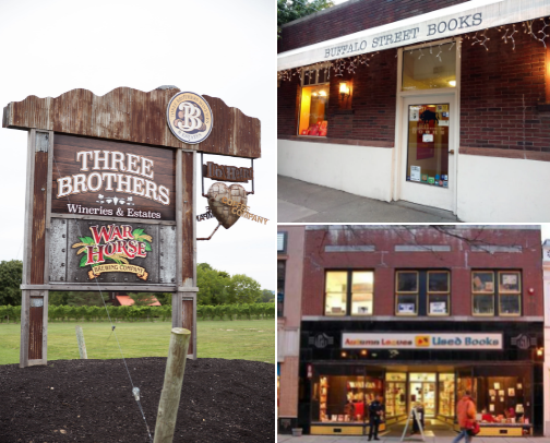Must Do's in NY's Finger Lakes cover photo collage