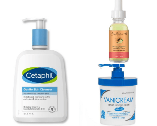 Derm recommended drug store buys for skin ages 20s-30s cover photo collage