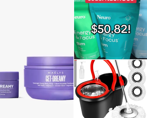 Tik Tok Must Haves cover photo collage