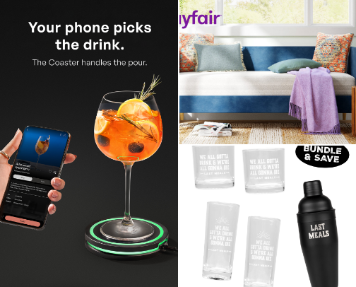 Luxurious House Design & Useful Home Essentials cover photo collage