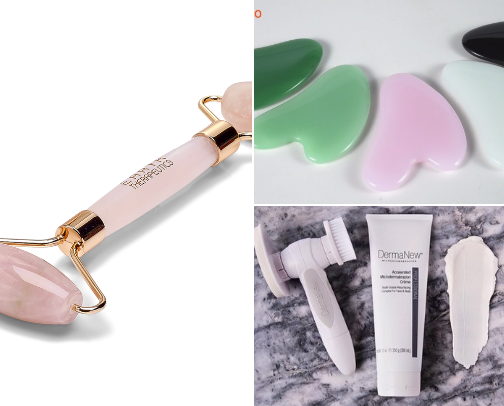 Essential Beauty Tools for a Youthful Glow cover photo collage