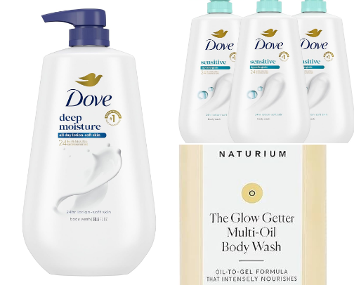The Top 10 Moisturizing Body Washes Your Skin Will Love cover photo collage