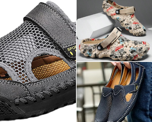Footwear Fashion Style cover photo collage