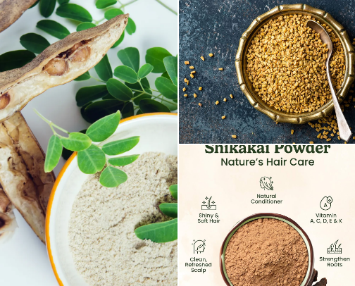 DIY hair oil for growth cover photo collage