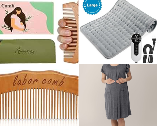 Unmedicated birth must haves!! cover photo collage
