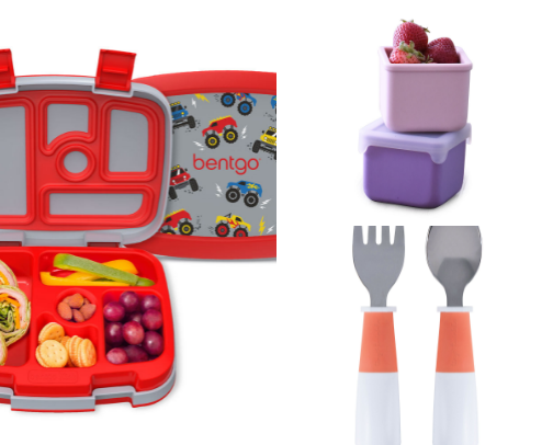 Toddler Bento Box Snack Essentials cover photo collage