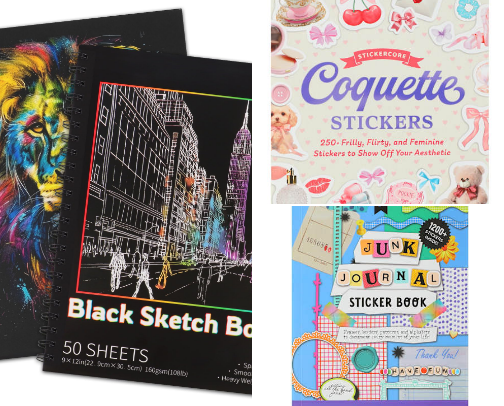 Junk journal supplies-latest obsession cover photo collage