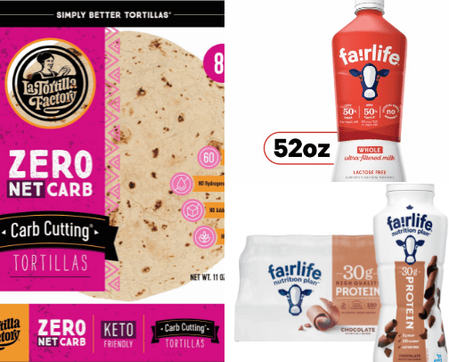 Weight loss items i love cover photo collage