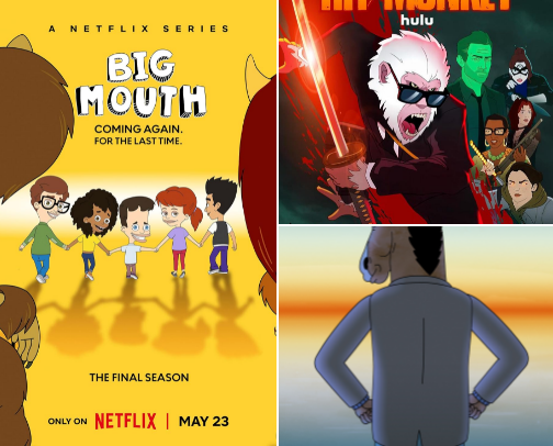 Not Your Kid’s Cartoons: Adult Animation That Goes Off the Rails cover photo collage
