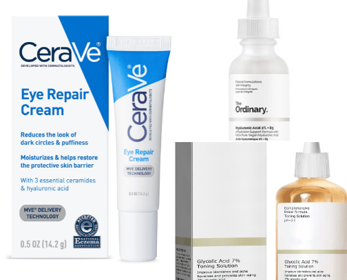 Skincare that Cares cover photo collage
