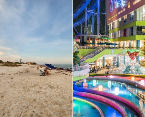 Travel cover photo collage