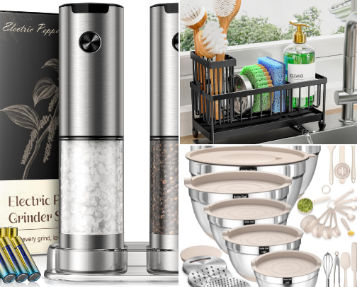My Favorite Amazon Kitchen Essentials cover photo collage