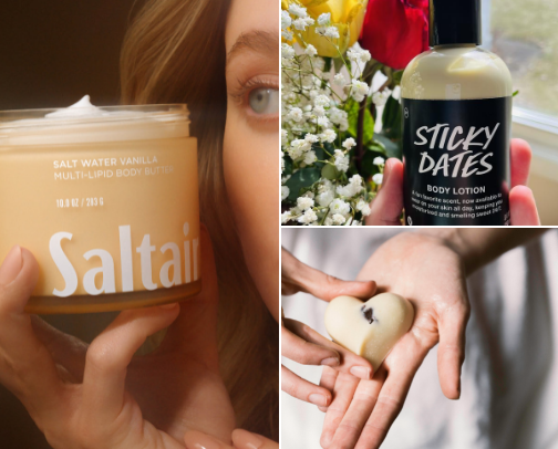 Holy Grail Body Care for Soft, Glowing Skin cover photo collage